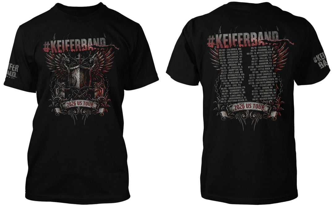 Tom Keifer 2026 Keiferband Tour Tee