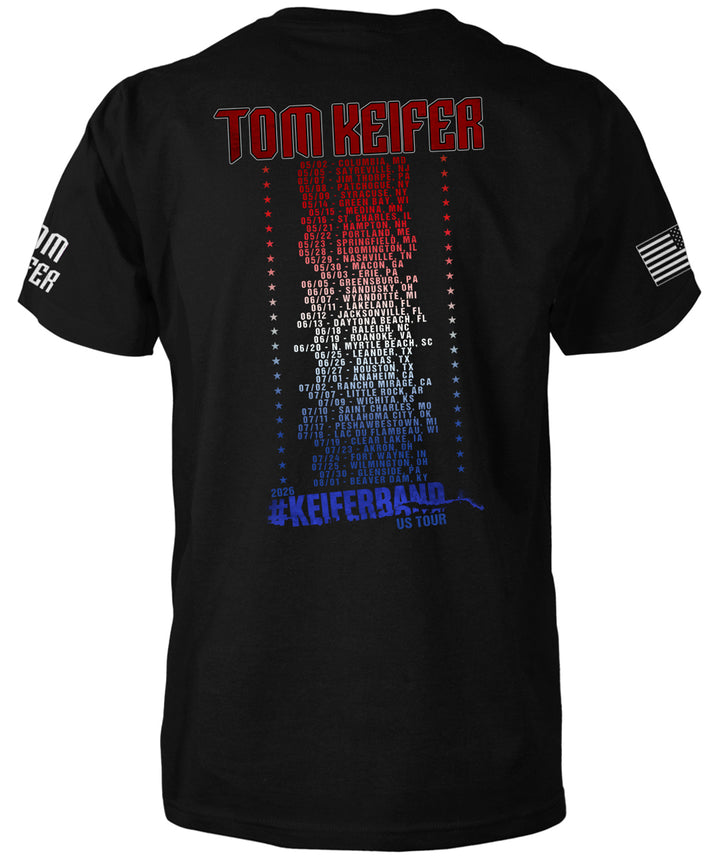 Tom Keifer 2026 Flag Tour Tee