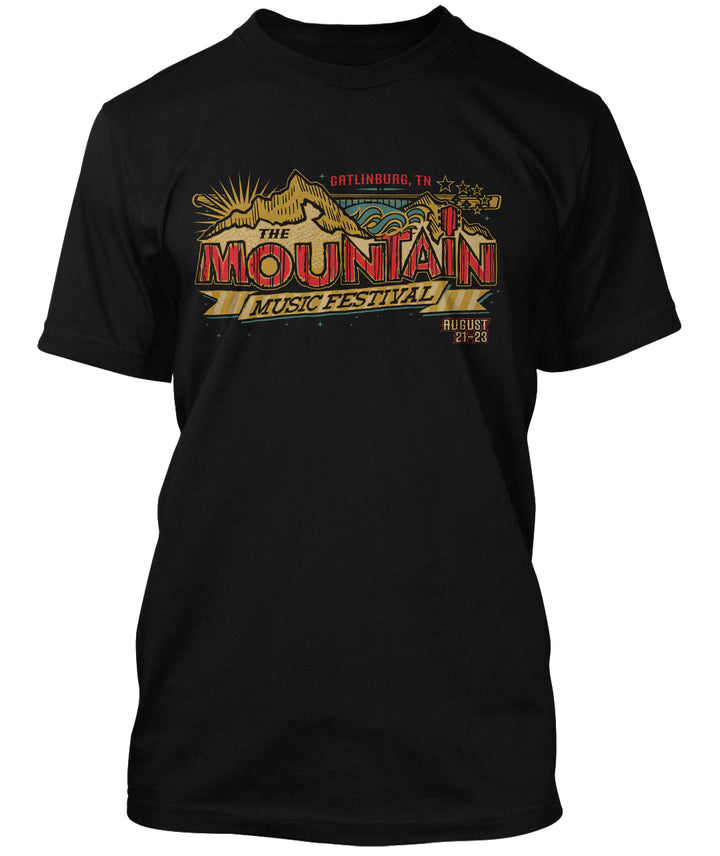 2026 The Mountain Music Festival Camp Sign Tee
