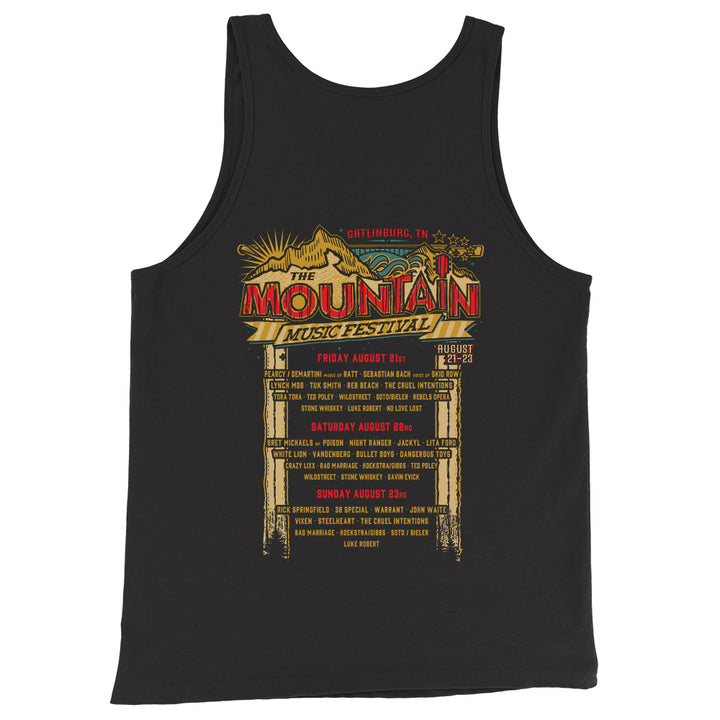 2026 The Mountain Music Festival Camp Sign Tank