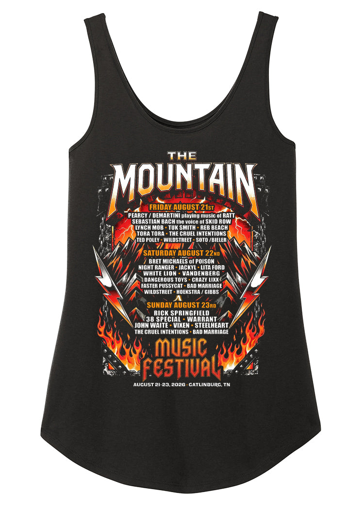 2026 The Mountain Music Festival Ladies Event Tank