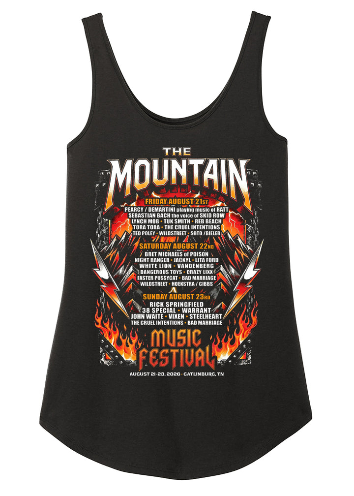 2026 The Mountain Music Festival Ladies Event Tank