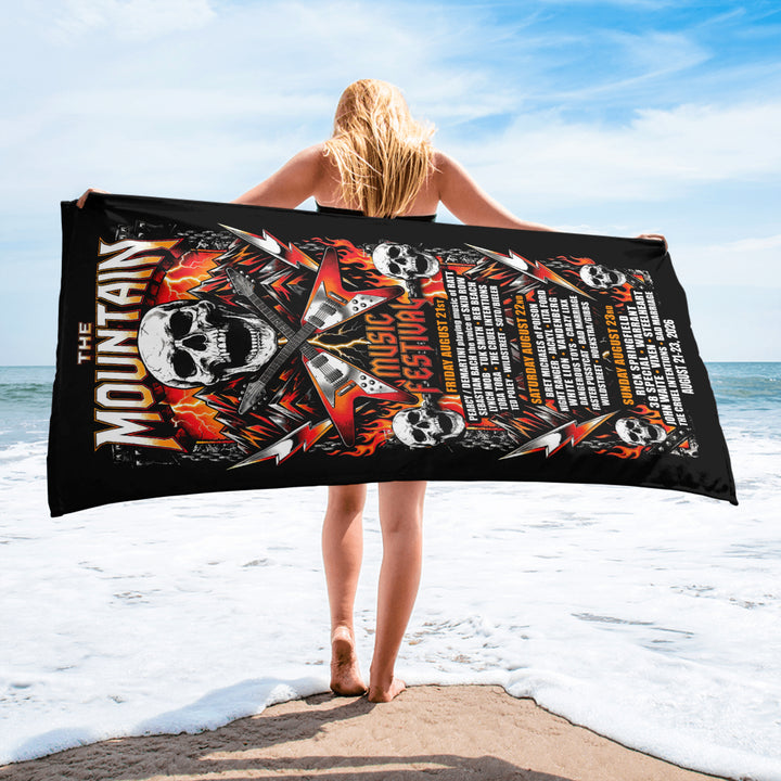 2026 The Mountain Music Festival Beach Towel