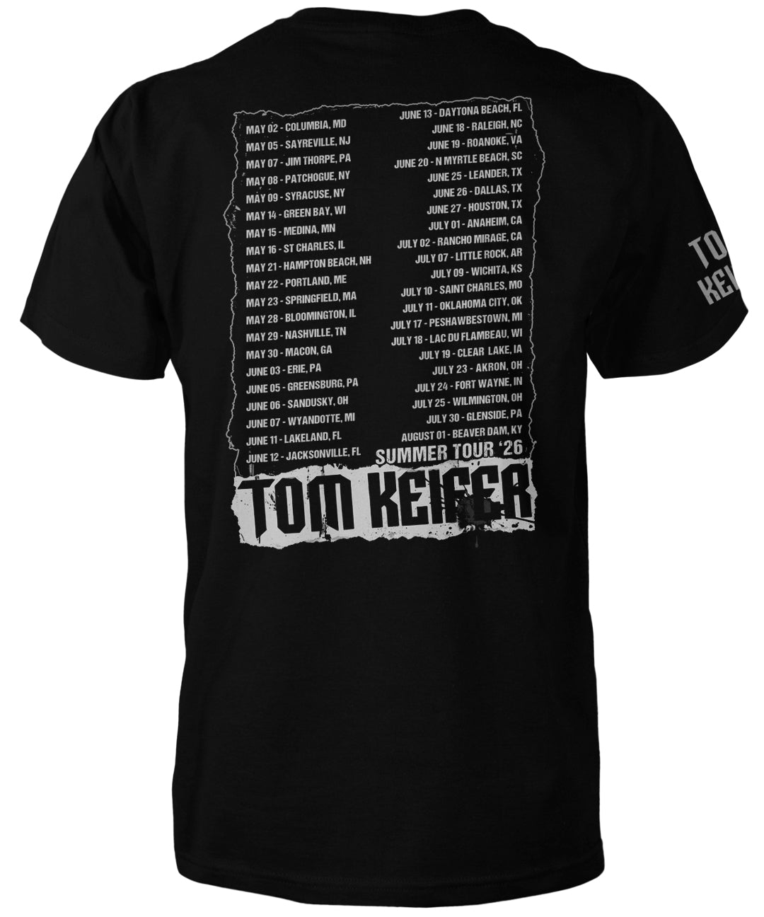 Tom Keifer 2026 Picture Tee