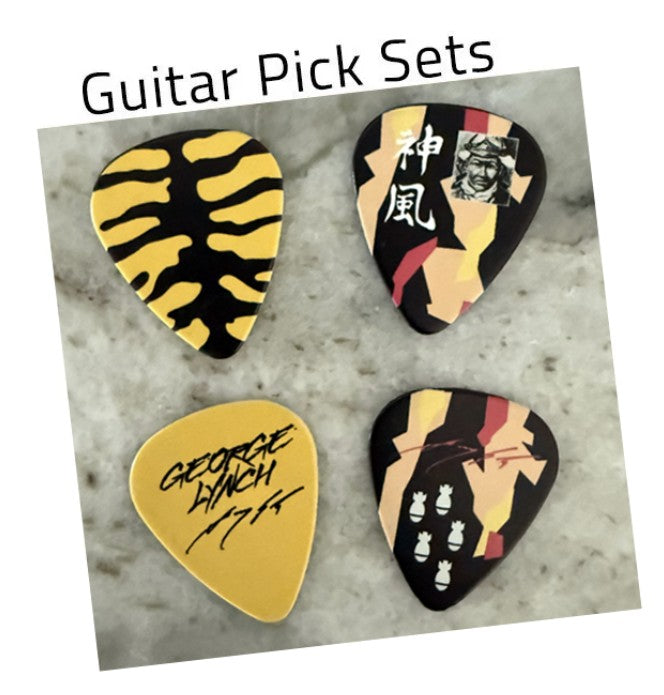 George Lynch Loose Pick Set - Tiger Stripe and Camo