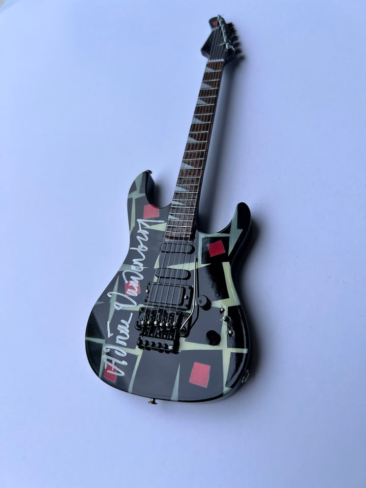 Adrian Vandenberg Signed Mini Guitar