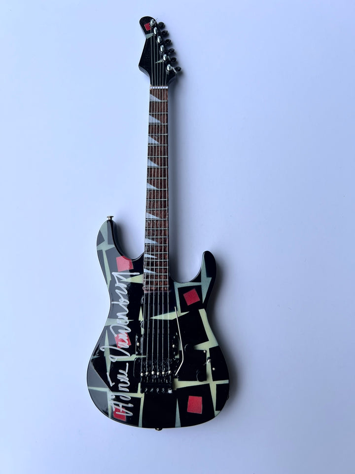 Adrian Vandenberg Signed Mini Guitar