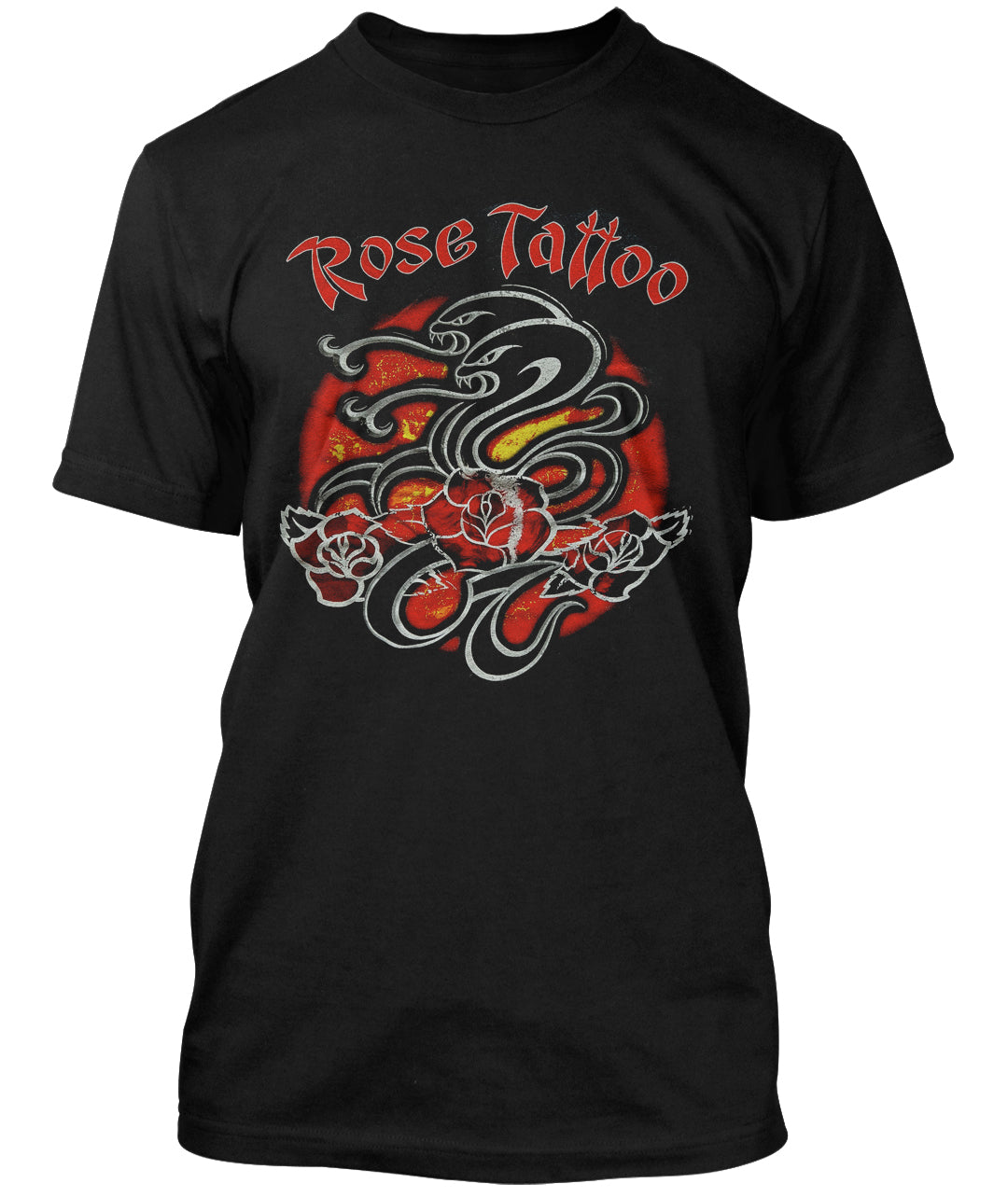 Rose Tattoo Snake Tee