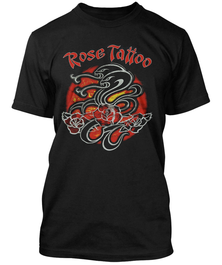 Rose Tattoo Snake Tee