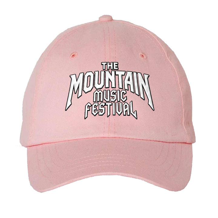 2026 The Mountain Music Festival Solid Pink Hat